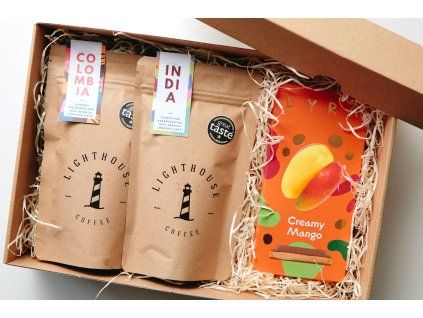 degustacne kavy lighthouse colombia india lyra mango
